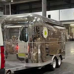 Bar à café mobile, camion de restauration mobile entièrement équipé, pizza, barbecue, remorque de restauration rapide à vendre - Product Image 4