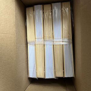 Wholesale Blank Foldable Bamboo <b>Paper</b> Hand Fan for Wedding Favors or DIY Art - Product Image 5