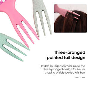 Pettini a Cuscino d'Aria in Paglia di Grano all'Ingrosso per Extension Spazzola Definisci Ricci per Styling Capelli Ricci Spazzola Districante per Donna Uomo - Product Image 4