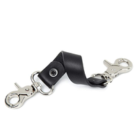 Vente en gros de sangles anti-balancement en cuir pour pompiers sangles radio en cuir support radio