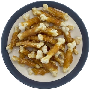Organic Chicken Meat Calcium <strong>Bone</strong> Treats HUACHONG <strong>Brand</strong> Natural Flavor Skin Coat Clean Teeth China Factory OEM/ODM Accepted - Product Image 4