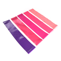 Logo personnalisé à partir de 50 ensembles de bandes de résistance en latex élastiques pour exercices de fitness ensemble de bandes de résistance avec logo personnalisé