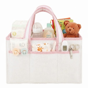 Organizador de Pañales de Fieltro para Viaje, con Asa Larga, Portátil, Plegable, Multifuncional, para Uso Diario de Bebés - Product Image 6