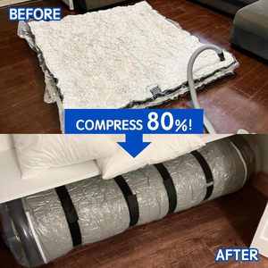 रानी गद्दे के लिए उच्च गुणवत्ता वाले वैक्यूम पैक बैग के लिए घरेलू उपयोग के लिए सुरक्षात्मक डिजाइन - Product Image 6