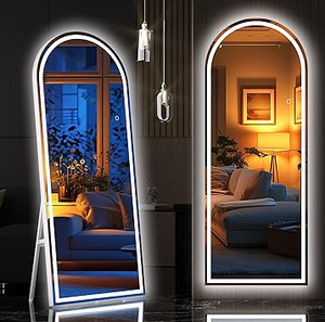Hot Sale Custom Size <strong>Wall</strong> Mounted LED Salon <strong>Mirror</strong> Light Oval Full-Length Dressing <strong>Mirror</strong> Smart <strong>Features</strong> LED Makeup <strong>Mirror</strong> - Product Image 4