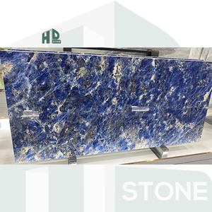 Losas de mármol de Isla de piedra <span class=keywords><strong>azul</strong></span> pulida HDSTONE para <span class=keywords><strong>cocina</strong></span>, baño, sala de estar, pared de fondo de Villa - Product Image 2