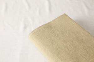 Tissu en lin lavé épais de couleur unie pour l'hiver, matériau en coton et lin texturé froissé pour l'artisanat et la couture - Product Image 4