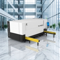 Équipement de découpe laser à plateforme unique 3015 avec tête de découpe autofocus 3000W, machine de découpe laser avec protection intégrale