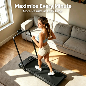 Tapis de marche <span class=keywords><strong>électrique</strong></span> pliable et portable OEM Mini certifié CE, vitesse réglable, suivi des calories, affichage LED pour bureau - Product Image 6