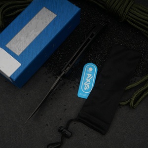 Cuchillo táctico BM865 Axis Scissor Point de acero inoxidable con hoja dentada y mango G10, con caja premium, OEM - Product Image 3