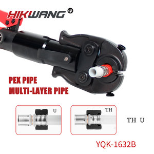 YQK-1632B Hướng dẫn sử dụng ống thủy lực uốn tóc bồng công cụ cho ống ống cài đặt công cụ phù hợp với xoay đầu ống nước crimper - Product Image 4