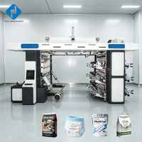 Máquina de Impresión Flexográfica Automática de 6 Colores para Impresión de Gran Formato en Material Médico No Tejido de Gran Ancho