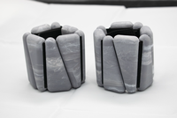 MOWIN Vente en gros Personnalisé Nouvelle mode Marbrure Velcro Poids de cheville 4LB Un incontournable pour le remodelage du corps et le fitness