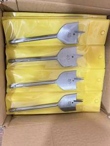 APEX 25มม. HCS Tri-Point เปลี่ยนก้าน HEX แบบเกลียวแบน Spade เจาะบิตสำหรับไม้ - Product Image 6