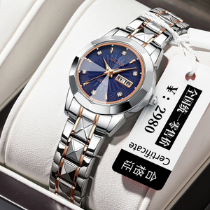 New trendy waterproof calendar luminous women's <b>watch</b> Korean style fashionable quartz <b>watch</b> for students - Product Image 3