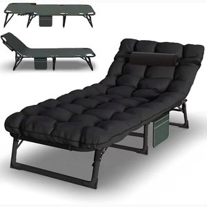 Foldable Camping Hunting Portable Folding <strong>Cot</strong> Used for Beach Barbecue Backpack Office Hiking Bed with Storage Bag - Product Image 1