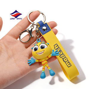 Llavero de PVC Personalizado con Logotipo, Regalo Empresarial, Fabricado por Longzhiyu con 20 Años de Experiencia, Llavero de Goma de PVC Suave, Llavero 3D Personalizado - Product Image 1