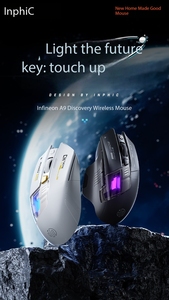 New INPHIC A9 II Discovery Edition chuột không dây Bluetooth Dual-mode sạc im lặng văn phòng chơi game e-thể thao máy tính xách tay - Product Image 6
