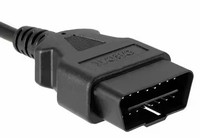 Cable de Extensión OBD2 de 16 Pines Starcharm CB03, Conector Hembra a Hembra, 30 cm, Herramienta de Diagnóstico de Ajuste Universal