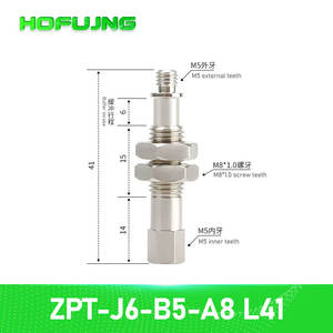 Accesorios SMC Mini ZPT-J6-B5-A8 para Brazo Robótico Universal, Varilla Lisa, Soporte de Montaje con Ventosa de Vacío, Soporte para Robots Industriales - Product Image 4