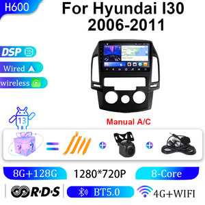 Cho Hyundai i30 2006-2011 xe hệ thống định vị 4 gam Wifi <span class=keywords><strong>GPS</strong></span> Android tự động màn hình lớn xe Đài phát thanh stereo Video Player - Product Image 3