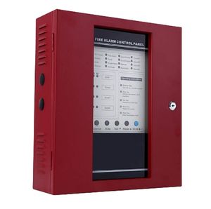 Sistema de alarma contra incendios de fábrica de China 4/8/16 zonas Panel de control de alarma contra incendios estándar Host - Product Image 1