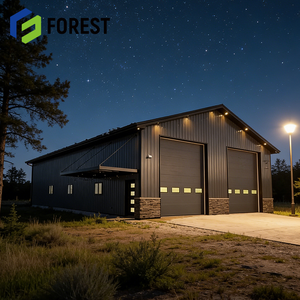 โรงงานผลิตโครงเหล็กผนังม่านสำหรับอุตสาหกรรมยานยนต์ในประเทศไทย แบบ Clear Span พร้อมฉนวน Rockwool สำหรับงานหนักในอินโดนีเซีย - Product Image 1