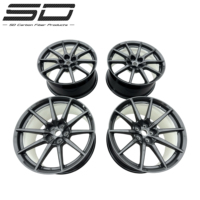 Jantes en fibre de carbone SD de haute qualité, forgées, pour Ferrari, tous modèles, toutes tailles, directement de l'usine, haute performance, aluminium