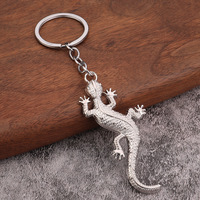 Fabricant de porte-clés Gecko, porte-clés animaux simulés personnalisés, best-sellers transfrontaliers, créatifs pour hommes et femmes, pour voiture