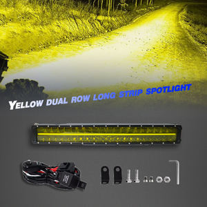 Foco LED para coche, barra de luz de trabajo, barras de luz todoterreno de 2 filas para SUV <span class=keywords><strong>4X4</strong></span>, <span class=keywords><strong>Lada</strong></span> Niva, lámpara de luz de trabajo LED amarilla - Product Image 5