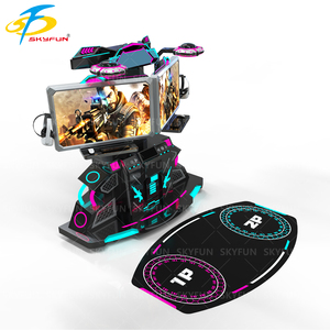 Skyfun เครื่องเกม <span class=keywords><strong>VR</strong></span> <span class=keywords><strong>2</strong></span>แพลตฟอร์มต่อสู้สำหรับ9D การยิง <span class=keywords><strong>VR</strong></span> อุปกรณ์เสมือนจริง - Product Image 5