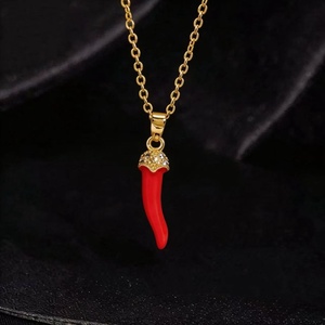 Collar Personalizado con Corazón y Circonita Roja Clásica para <span class=keywords><strong>Mi</strong></span> <span class=keywords><strong>Hija</strong></span> - Product Image 3