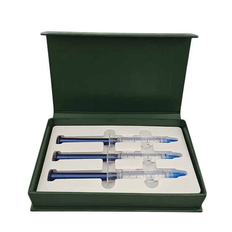 Kit de recharge de seringue pour blanchiment des dents, matériel professionnel de qualité supérieure, blanc brillant, pour le bureau dentaire
