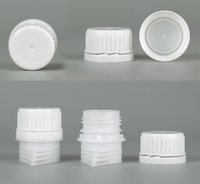 Bouchon à bec verseur en plastique PE de 22 mm, qualité alimentaire, résistant à l'humidité, pour sachet stand-up de poudre, épices et céréales