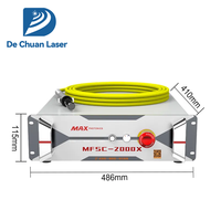 Source laser CW monomodale originale Photonics MFSC-2000X 2000W 2KW MAX pour machine de découpe laser à fibre