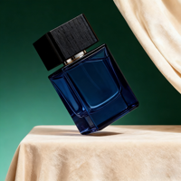 Diffuseur de parfum pour voiture en verre noir dégradé classique, vide, avec bouchon en bois noir personnalisé, pour huiles essentielles et parfums