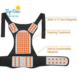 Top One Cintura Corrector de postura de espalda Columna vertebral Lumbar Brace Soporte de espalda Cintura Hogar Cinturón de autocalentamiento Cintura - Product Image 3