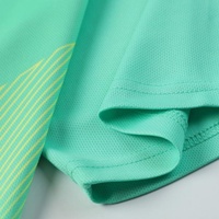 Ensemble short et maillot de football personnalisé imprimé par transfert thermique Vert menthe Bleu marine Vente en gros Séchage rapide Respirant 100% Polyester 220g Équipe