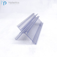 Hiplastics OPHDC-HSBK gondole en plastique bande de données auto prix étiquette moulage porte-billets étagère bord porte-étiquettes pour étagères