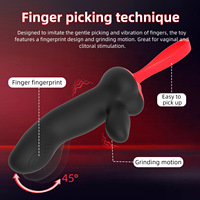 APP-gesteuerter Fingerförmiger Dildo G-Punkt Klitoris-Nippel-Massagegerät Vibrator Analplug Weiblicher Erotischer Masturbator Erwachsenen-Sexspielzeug
