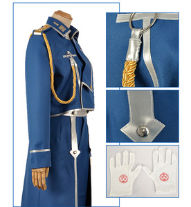 Costume de cosplay d'anime Fullmetal Alchemist, costume de cosplay pour fête d'Halloween, ensemble de accessoires de cosplay, Stelle Caelus - Product Image 3