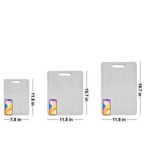 FLYWOD planche à découper double face <span class=keywords><strong>cuisine</strong></span> 100% tapis de découpe en titane pur ensemble de planche à découper en gros planche à découper en titane - Product Image 6