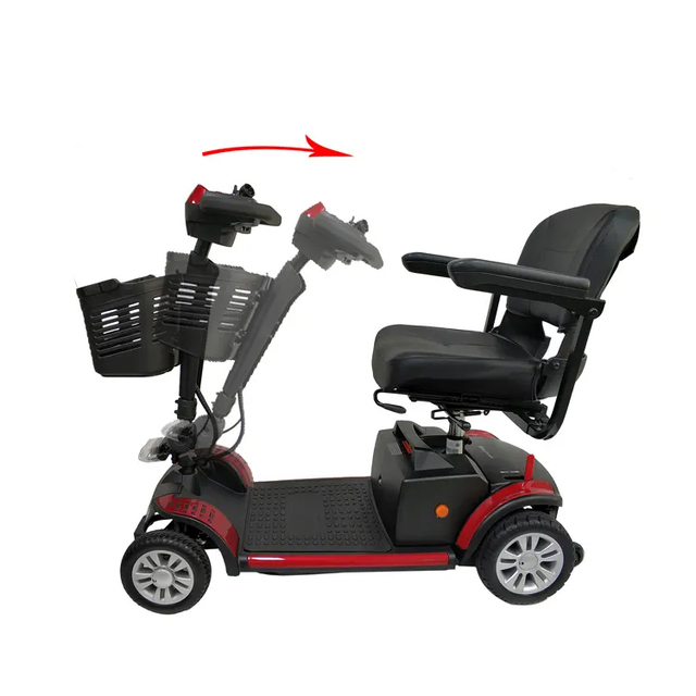 Hot Sell Mobility Electric Scooter 4 Wheel Foldable E Scooter for Old People