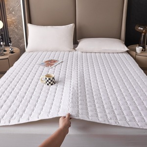 Funda protectora de colchón impermeable acolchada, Sábana bajera ajustable antiácaros, Funda de colchón ajustable, cama doble King Queen - Product Image 3