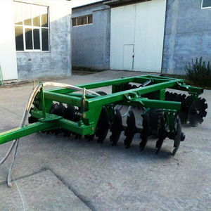 Disc Harrow Farm <b>Cultivator</b> Red Hydraulic Offset Heavy Duty For Tractor Attachment - Product Image 2