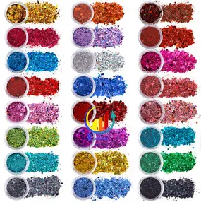 Metallic Glitters Dusts Dazzling Glitters Powders Nail,Tattoo Body Art Makeup bath bomb Soap,Resin Slime