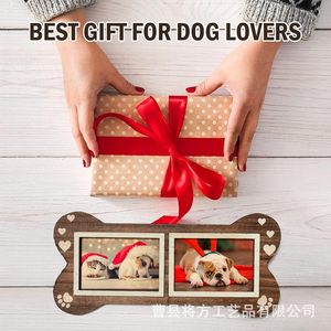 Cross-border Christmas wooden <b>photo</b> <b>frame</b> cat keepsake pet supplies living room bedroom desktop keepsake <b>photo</b> <b>frame</b> - Product Image 3