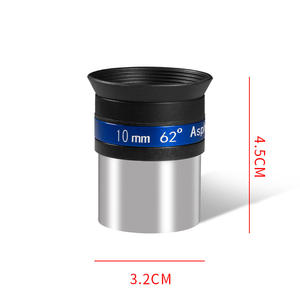 Ocular de telescopio astronómico de 10 mm, 62 grados, asférico, 1,25 pulgadas, para corregir aberraciones - Product Image 1