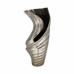 Vaso Scultoreo in Metallo per Arredamento Soggiorno, Elegante Vaso per Fiori per Sala da Pranzo, Camera da Letto, Ufficio - Product Image 4