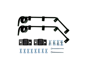BS-AMFH-Q3C16 Spatbordbevestigingsset met chroom, zwart, schuin 3-spiraal, 28 inch - Product Image 3